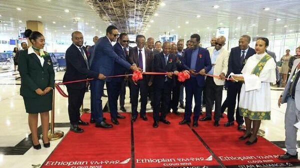 የኢትዮጵያ አየር መንገድ የተርሚናል ማስፋፊያ ፕሮጀክት አስመረቀ - Sputnik አፍሪካ