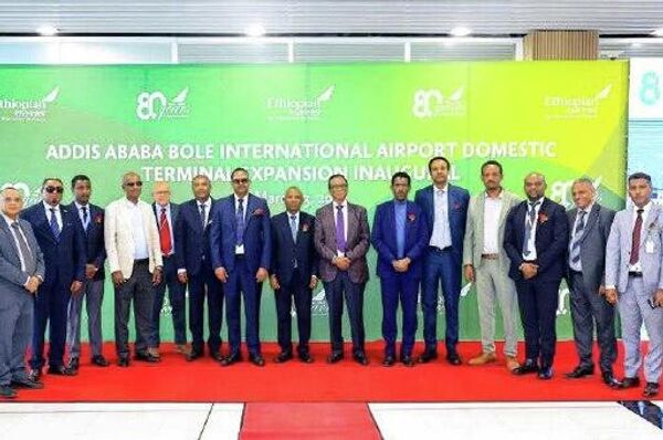 የኢትዮጵያ አየር መንገድ የተርሚናል ማስፋፊያ ፕሮጀክት አስመረቀ - Sputnik አፍሪካ