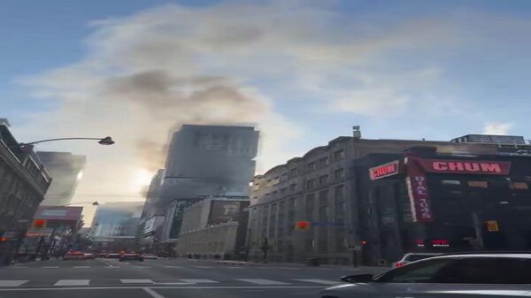 በፕሮፔን ተቀጣጣይ ጋዝ ታንክ ፍንዳታ የቶሮንቶ መሃል ከተማ ተናወጠ - Sputnik አፍሪካ