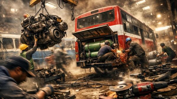 የከተማ አውቶብሶች - Sputnik አፍሪካ