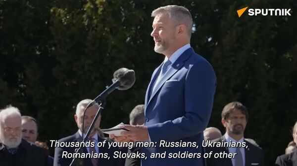 ስሎቫኪያ በቀይ ጦር ነጻ መውጣቷን አትረሳም - የስሎቫኪያ ፕሬዚዳንት - Sputnik አፍሪካ