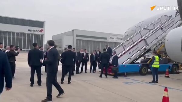 የሩሲያ የውጭ ጉዳይ ሚኒስትር ሰርጌ ላቭሮቭ ቻይና ገቡ - Sputnik አፍሪካ