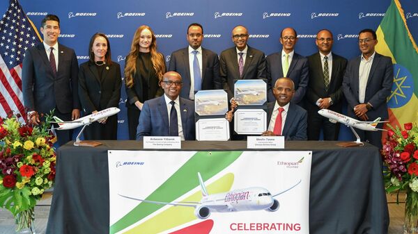 የኢትዮጵያ አየር መንገድ ስድስት ቦይንግ 787 ድሪምላይነር አውሮፕላኖችን ለመግዛት  - Sputnik አፍሪካ