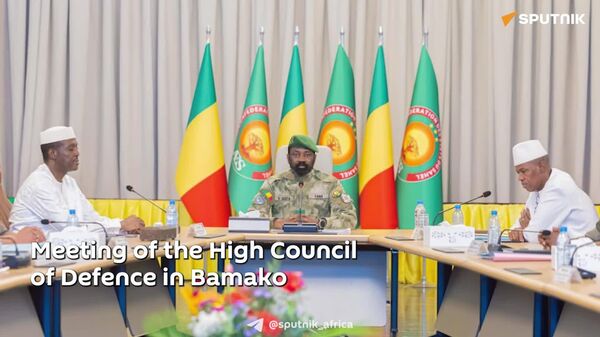 የማሊ ፕሬዚዳንት አሲሚ ጎይታ አዲሱን የማሊ የመከላከያ ስትራቴጂ ይፋ አደረጉ - Sputnik አፍሪካ