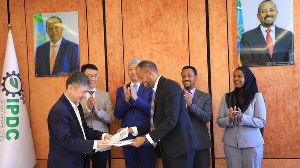 የኢንዱስትሪ ፓርኮች ልማት ኮርፖሬሽን ከቻይናው ሆፕ ሜዲካል - Sputnik አፍሪካ