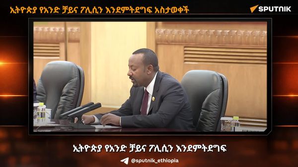 ኢትዮጵያ የአንድ ቻይና ፖሊሲን ትደግፋለች - የሕዝብ ተወካዮች ምክር ቤት - Sputnik አፍሪካ