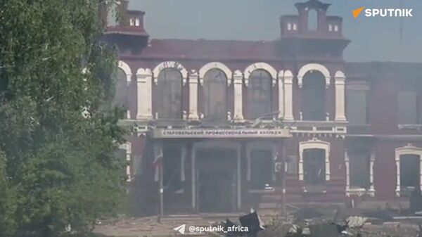 Ukranian Drones Attacked College in Starobelsk - Sputnik አፍሪካ