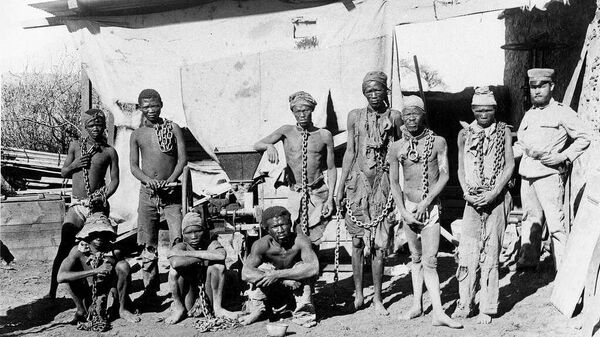 ናሚቢያ ከ1904 - 1908 በ ኦቫሄሬሮ እና ናማ ሕዝቦች ላይ ለተፈጸመው የዘር ማጥፋት ወንጀል ከጀርመን ጋር በካሳ ክፍያ ዙሪያ ትነጋገራለች - የሀገሪቱ ፕሬዝዳንት - Sputnik አፍሪካ