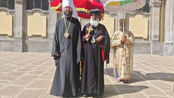 የሩሲያ ኦርቶዶክስ ቤተ ክርስቲያን የውጭ ግንኙነት መምሪያ ሊቀ መንበር ብፁዕ አቡነ አንቶኒዮስ አዲስ አበባ ገቡ - Sputnik አፍሪካ