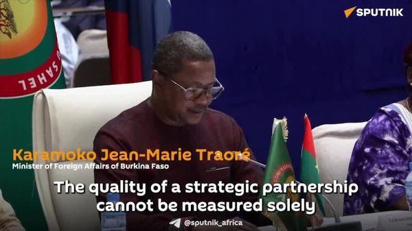 የሳኅል ሀገራት ጥምረት እና ሩሲያ ለሰላም፣ ለመረጋጋትና ለልማት ተጨባጭ ውጤቶችን ለማስመዝገብ አልመው እየሠሩ ነው - የቡርኪና ፋሶ የውጭ ጉዳይ ሚኒስትር - Sputnik አፍሪካ