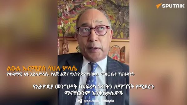 ኢትዮጵያ የአፍሪካን የነፃነት ትግል ያልደገፈችበት የመንግሥትነት ታሪክ አለነበረም - ልዑል ኤርሚያስ ሰህለሦላሴ - Sputnik አፍሪካ
