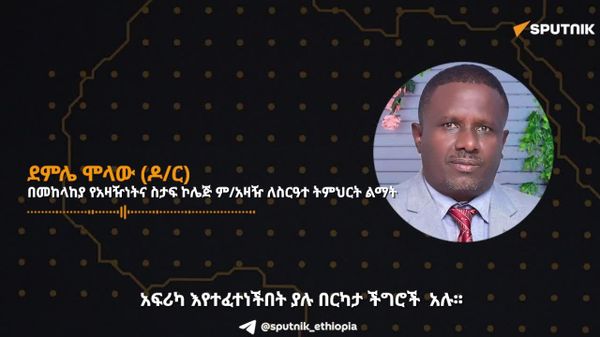 የአፍሪካ የተጠንቀቅ ኃይል በአጠቃላይ በአኅጉሪቱ እና በቀንዱ ያሉ ችግሮችን ለመፍታት ትልቅ ሚና ይኖረዋል – ኢትዮጵያዊ ወታደራዊ ባለሙያ - Sputnik አፍሪካ