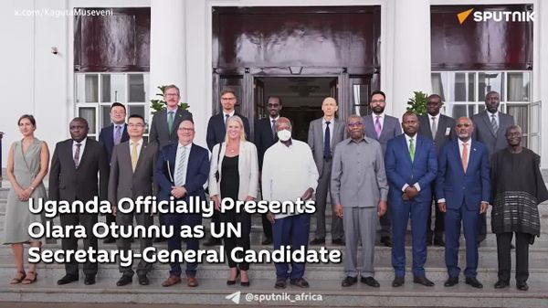 ኡጋንዳ አምባሳደር ኦላራ ኦቱኑን ለተባበሩት መንግሥታት ዋና ጸሐፊነት ዕጩ አድርጋ በይፋ አቀረበች - Sputnik አፍሪካ