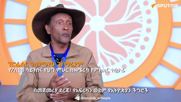 ለአፍሪካውያን የሰላም ችግር በዘላቂነት መፍቻው መንገድ አፍሪካዊ ባሕል እና እሴት ነው - የፖለቲካ እና የሕግ ምሁር - Sputnik አፍሪካ