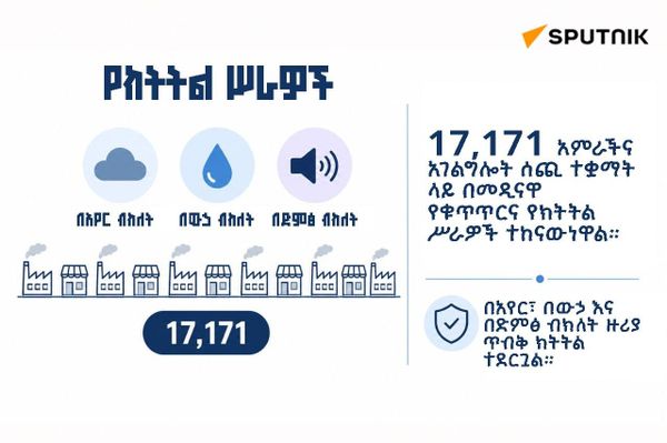 አዲስ አበባ በ2018 460 ሺህ ሜትሪክ ቶን ካርቦን ከአየር ንብረቷ ቀነሰች - Sputnik አፍሪካ