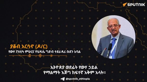 ኢትዮጵያ በውሃ ኃይል ያላት የመልማት አቅም በጎረቤት ሀገራትና በቀጣናው በርካታ ትስስሮችን ይፈጥራል - የውኃ ባለሙያ - Sputnik አፍሪካ