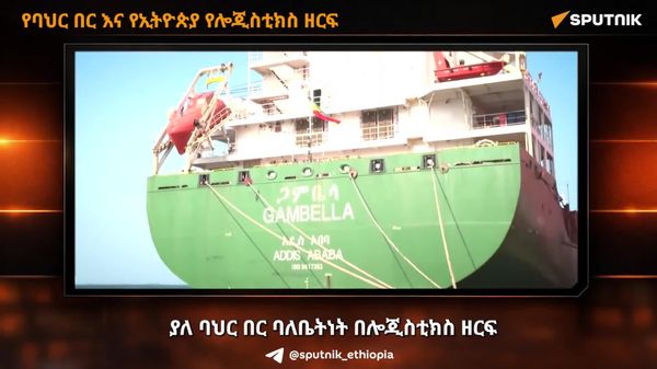 ያለ ባሕር በር ባለቤትነት በሎጂስቲክስ ዘርፍ ውጤታማ አገር መሆን አይቻልም - የኢትዮ-ጂቡቲ ባቡር ትራንስፖርት ዋና ሥራ አስፈጻሚ - Sputnik አፍሪካ